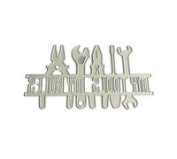 Mis Herramientas Mis Reglas Decorativas Died Cortadas Metal Plantillas Estallido Acero Carbono Troqueles Para Hacer Tarjetas Para Álbumes Recortes