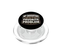 Mis Hijas Son mi Problema Favorito, Divertido Día del Padre, papá PopSockets PopGrip para MagSafe
