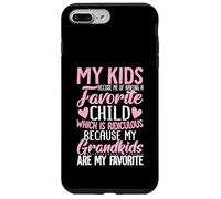 Mis Hijos me acusan de Tener un Hijo Favorito Nietos Divertido Carcasa para iPhone 7 Plus/8 Plus