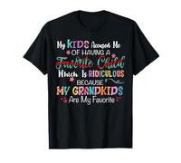 Mis Hijos me acusaron de Tener un Hijo Favorito Que es Camiseta
