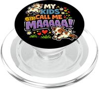 Mis Hijos me Llaman mah, Divertido mamá Granja Diciendo Broma Amante de la Cabra PopSockets PopGrip para MagSafe
