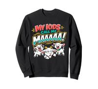 Mis Hijos me Llaman mah, Divertido mamá Granja Diciendo Broma Amante de la Cabra Sudadera