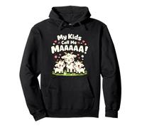 Mis Hijos me Llaman mah, Divertido mamá Granja Diciendo Broma Amante de la Cabra Sudadera con Capucha