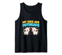 Mis Hijos Son Buttheads Divertido Cabra Amante Cabra Mamá Granjero Camiseta sin Mangas
