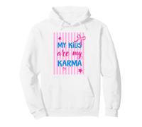 Mis Hijos Son mi Karma Divertido Padre Dicho Sudadera con Capucha