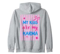 Mis Hijos Son mi Karma Divertido Padre Dicho Sudadera con Capucha