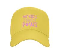 Mis Hijos Tienen Patas. Amante De Los Perros. Mujer Hombre Gorra De Béisbol Ajustable Snapback Cap Transpirable Gorra Trucker para Deporte Golf Running