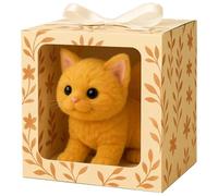 Mis Juguetes realistas para Gatos, brindan alegría y Calidez infinitas, actúan como un Gatito Real, Robot de Gato de Peluche Interactivo para Adultos Que Caminan, maúllan y mueven la Cola