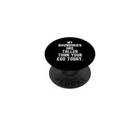 mis límites Son más Altos Que tu Ego Hoy Bold Self PopSockets PopGrip Adhesivo