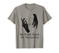 Mis Manos Hablan por sí mismas Diseño de expresión ASL sordo Camiseta