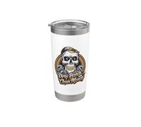 Mis manos pueden estar sucias pero mi dinero está limpio Mecánico Vaso térmico de acero inoxidable de doble pared