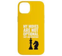 Mis Movimientos Son estratégicos y Divertidos Jugadores de ajedrez Carcasa para iPhone 14 Plus