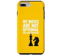 Mis Movimientos Son estratégicos y Divertidos Jugadores de ajedrez Carcasa para iPhone 7 Plus/8 Plus