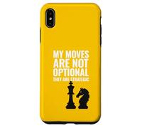 Mis Movimientos Son estratégicos y Divertidos Jugadores de ajedrez Carcasa para iPhone XS MAX