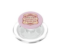 Mis nietas Son mi Problema Favorito Abuela Abuela diversión PopSockets PopGrip para MagSafe