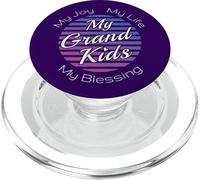 Mis nietos: Mi Alegría, Mi Vida, Mi Bendición Abuela Orgullosa PopSockets PopGrip para MagSafe
