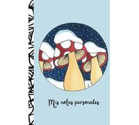 Mis notas personales: Libreta de apuntes con cuatro diferentes patrones