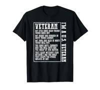 Mis Ojos han Visto Cosas Que los tuyos no han Visto el Día de los Veteranos de EE. UU Camiseta