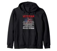 Mis Ojos han Visto Cosas Que los tuyos no han Visto el Día de los Veteranos de EE. UU Sudadera con Capucha