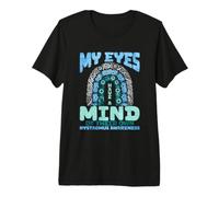 Mis Ojos Tienen una Mente de su Propio nistagmo Camiseta Premium