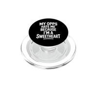 Mis opps me odian Porque Soy un Amor Divertido Dicho PopSockets PopGrip para MagSafe