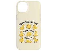 Mis patos ni siquiera saben lo que es una fila, lindo patito caótico Carcasa para iPhone 14 Plus