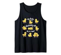 Mis Patos Son Absolutamente no en una Fila Divertido Camiseta sin Mangas
