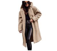 Mis Pedidos, Jersey Mujer Cremallera Elegantes Gracioso Felpa Trajes Otoño Poncho Mujer Invierno Clásico Deportivo Americana Mujer Casual Rebajas Cortavientos Abrigo Baratas Beige L