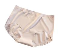 Mis Pedidos Pendientes De Entrega Calzoncillos De Algodón para Mujer, De Seda Helada, Sin Costuras, De Cintura Media, Ligeros Y Transpirables Sujetadores Llevar Vestido Bragas Reductora Ofertas Hoy