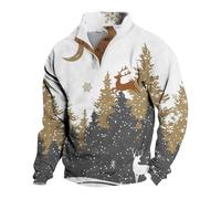 Mis Pedidos Realizados, Jersey Navideño Hombre Invierno Rebajas Pareja Camisetas Navideñas Familia Reno Punto Sweater Ropa Trabajo Hombre 2024 Festival Outfit Regalos Para Hombre Gris oscuro M
