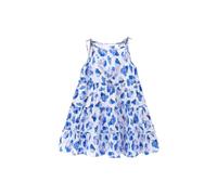 Mis Pedidos Vestido Niña de Algodón Vestidos de Tirantes Verano con Estampado de Flores de Colores Sin Mangas Cuello Redondo Vestidos Chaleco en Forma de A Suave y Cómodo Vestido de Playa 1-14 Años