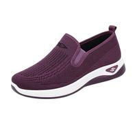 Mis Pedidos Zapatillas Mujer Sin Cordones Zapatos Ortopédicos de Suela Blanda Casuales Transpirables Alpargatas Antideslizantes Suave Moda Casual Oficina Zapatillas Deportiva Cómodos Mayor Calzado