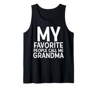 Mis Personas favoritas me Llaman Abuela, Lindos Regalos para Abuela Camiseta sin Mangas