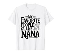 Mis Personas favoritas me Llaman Abuela para Abuelas Camiseta