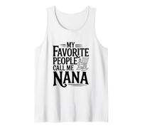 Mis Personas favoritas me Llaman Abuela para Abuelas Camiseta sin Mangas