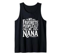 Mis Personas favoritas me Llaman Abuela para Abuelas Camiseta sin Mangas