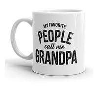 Mis Personas Favoritas Me Llaman Abuelo Taza De Café Chic Mug Con Asa Tazas De Desayuno Para Espresso Té Cacao 330Ml