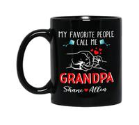 Mis Personas Favoritas Me Llaman Abuelo Tazón De Café Graciosa Tazas Té Novedad Tazón Regalos Novedosos Para Amigos Familiares Trabajo 330ml