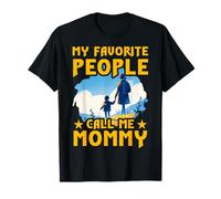 Mis personas favoritas me llaman Mamá Día de la Madre Familia Amor Camiseta