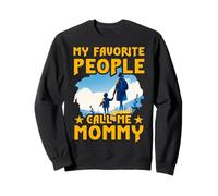 Mis personas favoritas me llaman Mamá Día de la Madre Familia Amor Sudadera