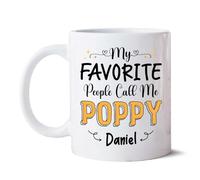 Mis Personas Favoritas Me Llaman Papaver Tazas De Regalo Novedad Tazón Graciosa Tazas Té Regalos Divertidos Para Colegas Oficina Trabajo 330 Ml