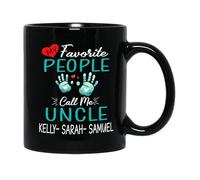 Mis Personas Favoritas Me Llaman Tío Tazón Graciosa Tazas Té Cerámica Tazón De Café Regalos Novedosos Para Novios Colegas Amigos 330ml