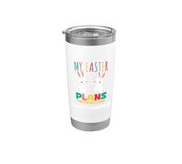 Mis planes de Pascua son todos sobre los antojos de dulces Vaso térmico de acero inoxidable de doble pared
