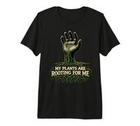 Mis Plantas están enraizando para mí Plantando Amante de la jardinería Camiseta Premium