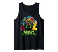 Mis Plantas están enraizando para mí Plantando Amante de la jardinería Camiseta sin Mangas