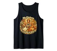 Mis Pollos me Entienden Mejor Funny Farm & Chicken Amante Camiseta sin Mangas