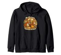 Mis Pollos me Entienden Mejor Funny Farm & Chicken Amante Sudadera con Capucha