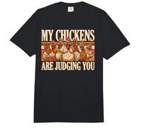 Mis Pollos te están juzgando Humor de Pollo Comfort Colors Adult Heavyweight T-Shirt