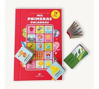 Mis primeras palabras: Mis primeras palabras Cuentos para bebés - 15 minilibros para aprender palabras - Distintas temáticas, de cartón y cuentos apilables para jugar a construcciones: 1