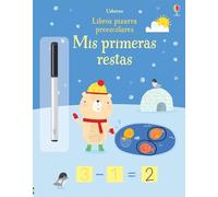 Mis primeras restas (Libros pizarra preescolares)